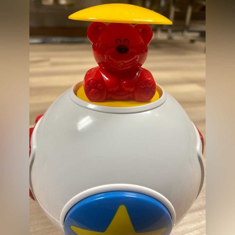 Vintage 90’s Tectron Musical Activity Learning Baby Ball-Tested And Working